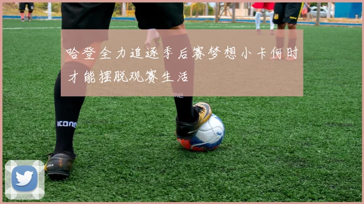 哈登全力追逐季后赛梦想小卡何时才能摆脱观赛生活