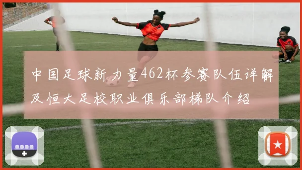 中国足球新力量462杯参赛队伍详解及恒大足校职业俱乐部梯队介绍